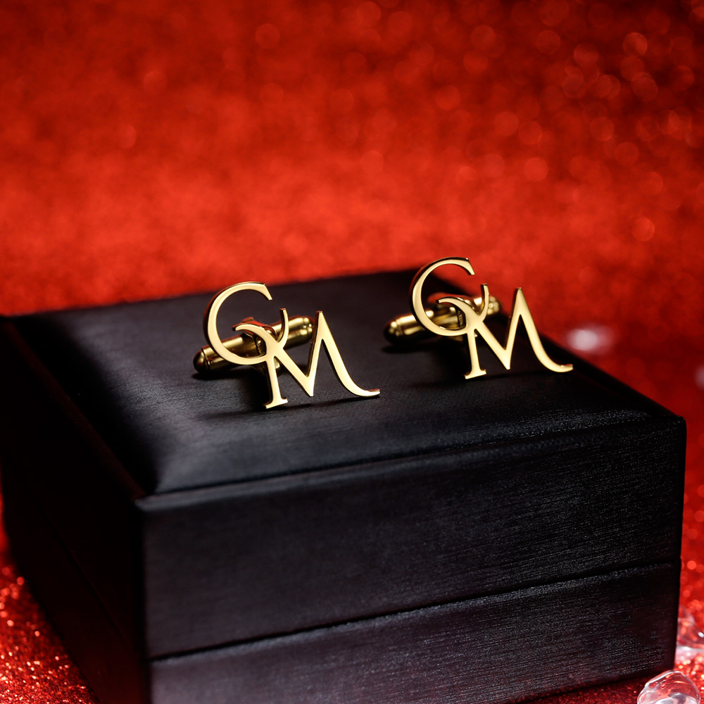 Tangula Custom Initials Cuffli - Men'S Grooming Gifts ulasan dan harga