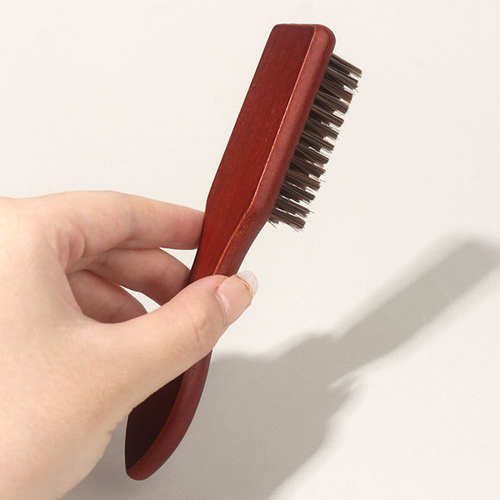 2Pcs Beard Grooming Brush Wood - Men'S Grooming And Style ulasan dan harga