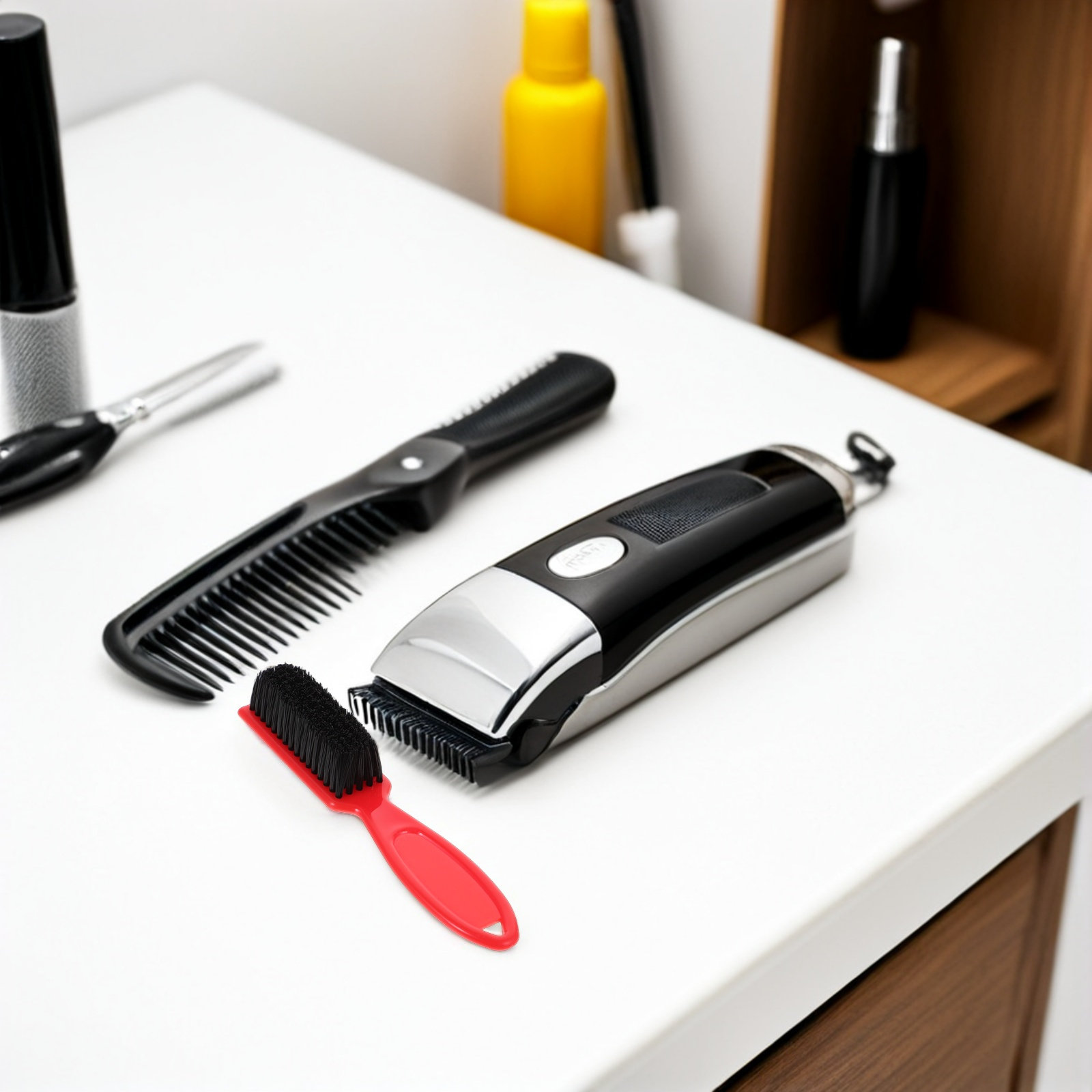 5Pcs Beard Care Brush Set Long - Men'S Grooming And Style ulasan dan harga