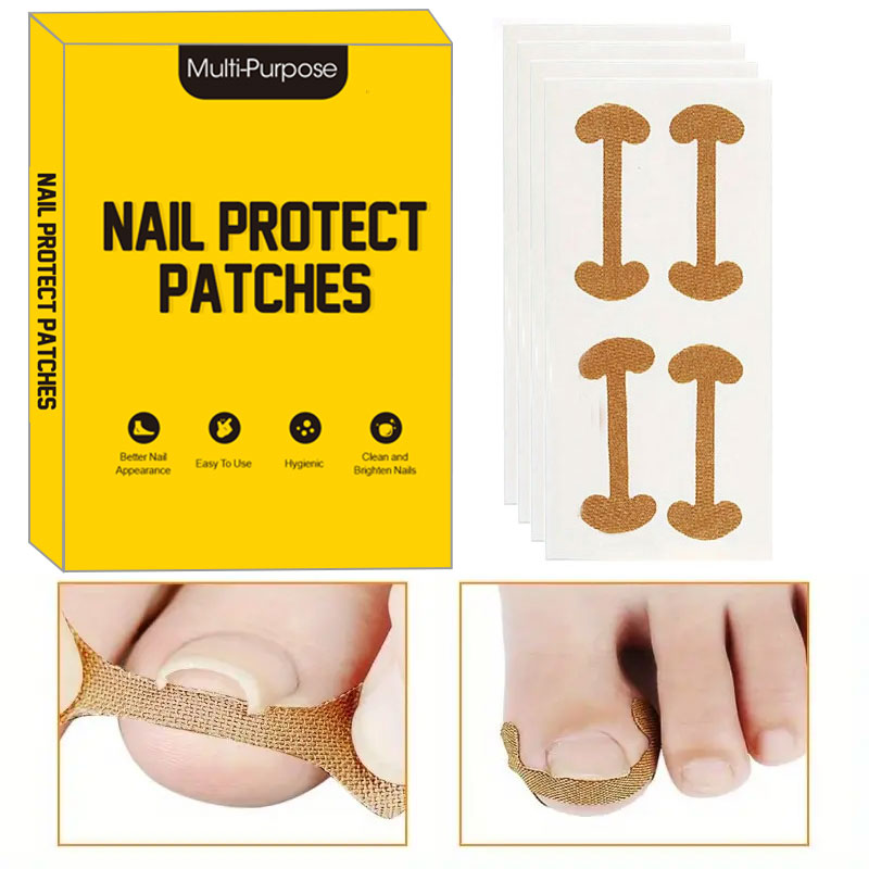 40-100PCS Brown Toenail Patche - Nail Care Kit Mens ulasan dan harga