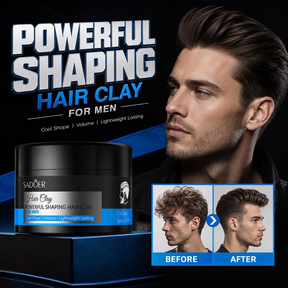 Matte Hair Styling Clay Strong - Men'S Grooming And Style ulasan dan harga