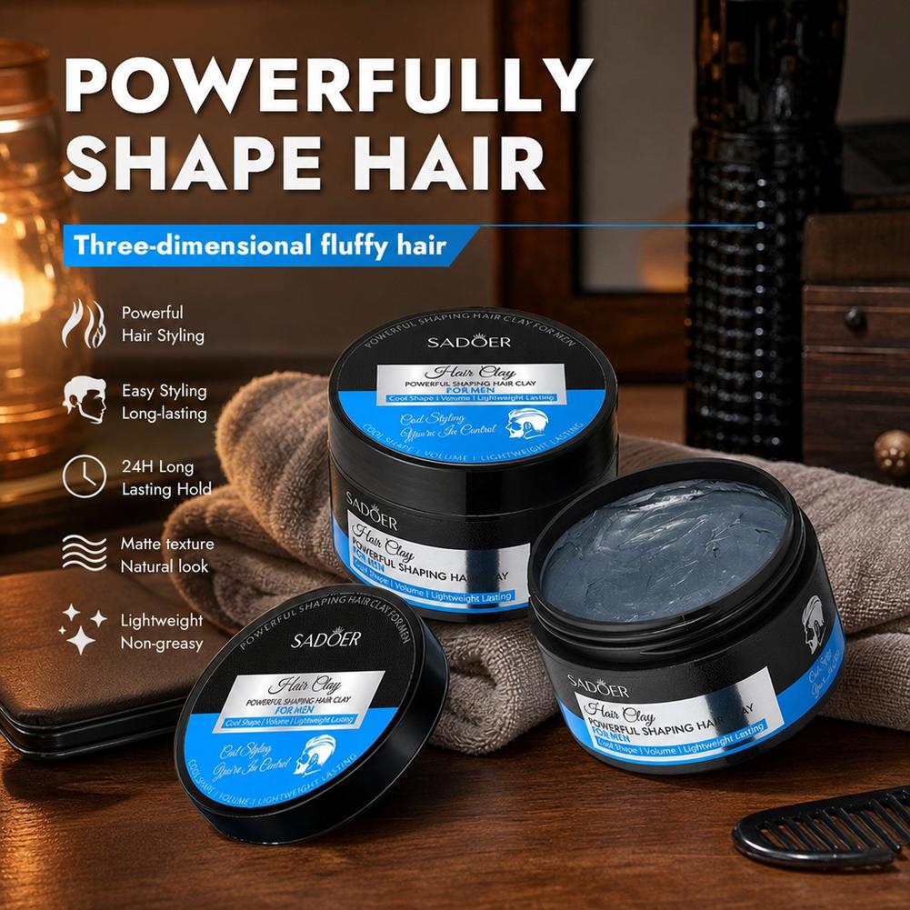Matte Hair Styling Clay Strong - Men'S Grooming And Style ulasan dan harga
