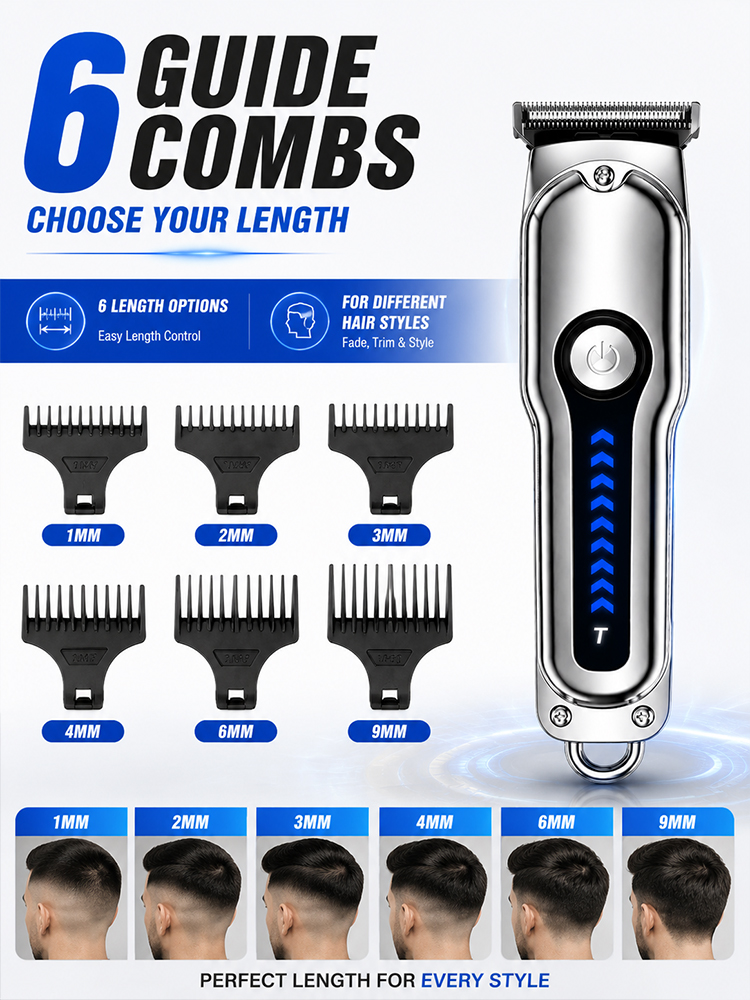 Men Hair Clipper T-Blade Cordl - Mens Grooming Barber ulasan dan harga