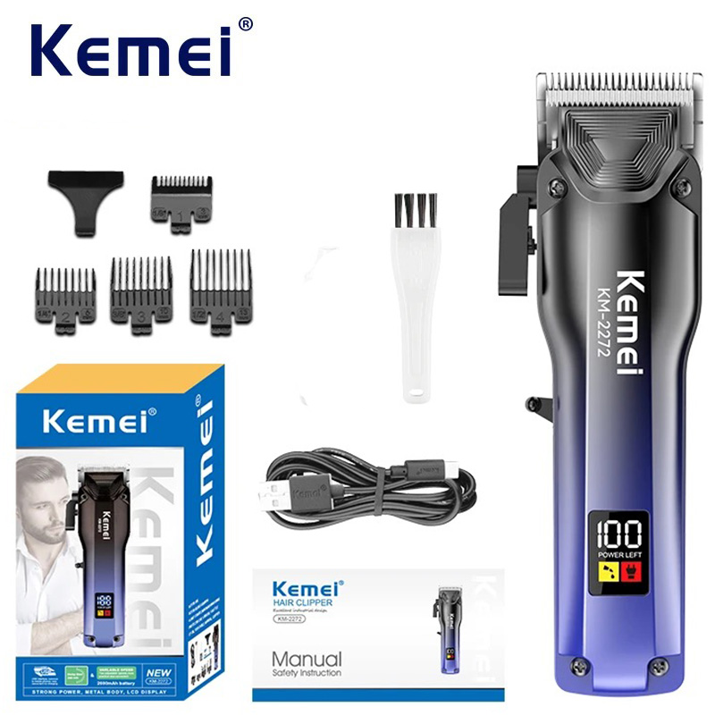 Kemei Electric Hair Clipper Ba - Mens Grooming Barber ulasan dan harga