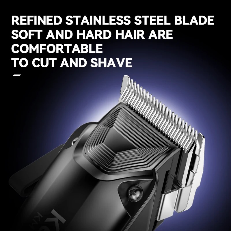 Kemei Electric Hair Clipper Ba - Mens Grooming Barber ulasan dan harga