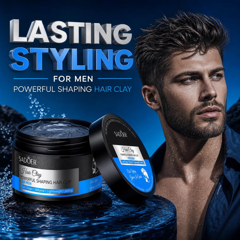 Men's Hair Styling Clay Strong - Men'S Grooming And Style ulasan dan harga