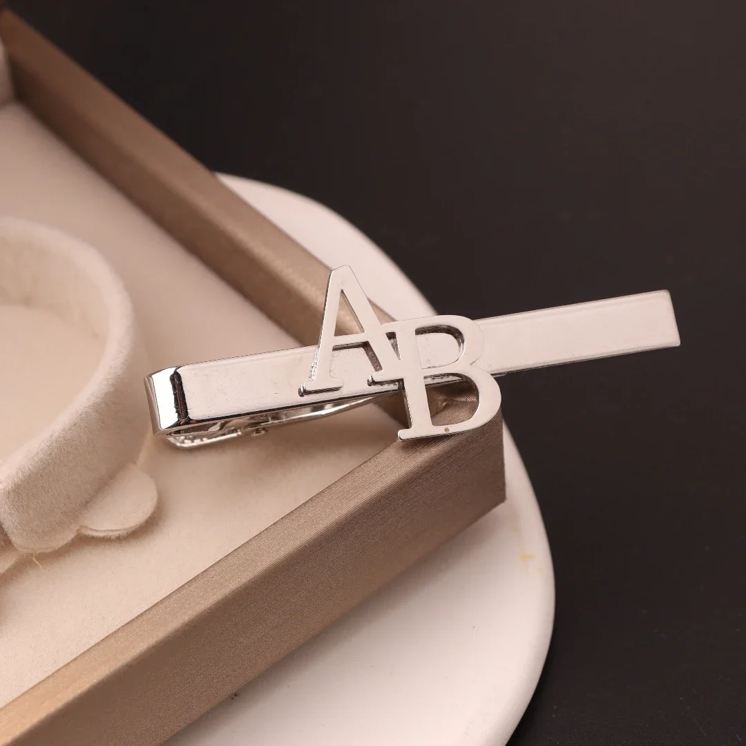 Custom Initial Tie Clip for Gr - Men'S Grooming Gifts ulasan dan harga