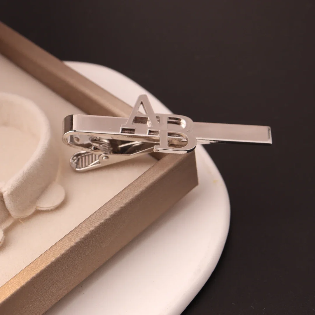 Custom Initial Tie Clip for Gr - Men'S Grooming Gifts ulasan dan harga