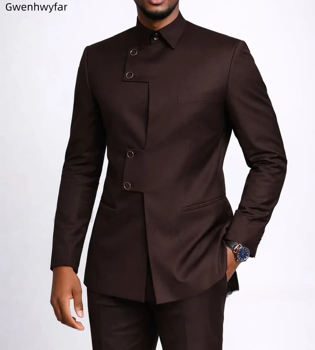 Gwenhwyar Men Ivory Jacquard 2 - Men'S Grooming And Style ulasan dan harga