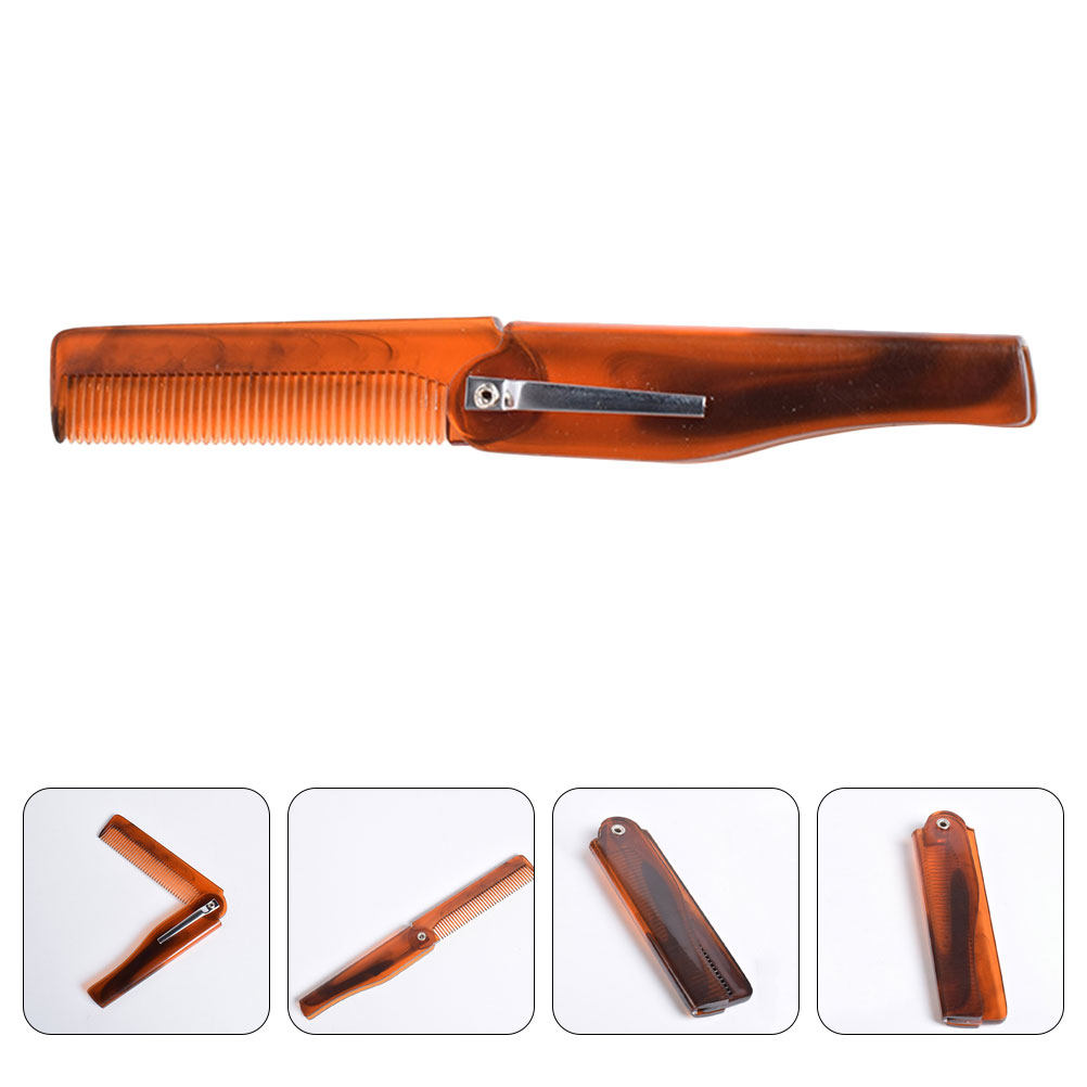 Foldable Hair Comb for Men Por - Men'S Grooming And Style ulasan dan harga
