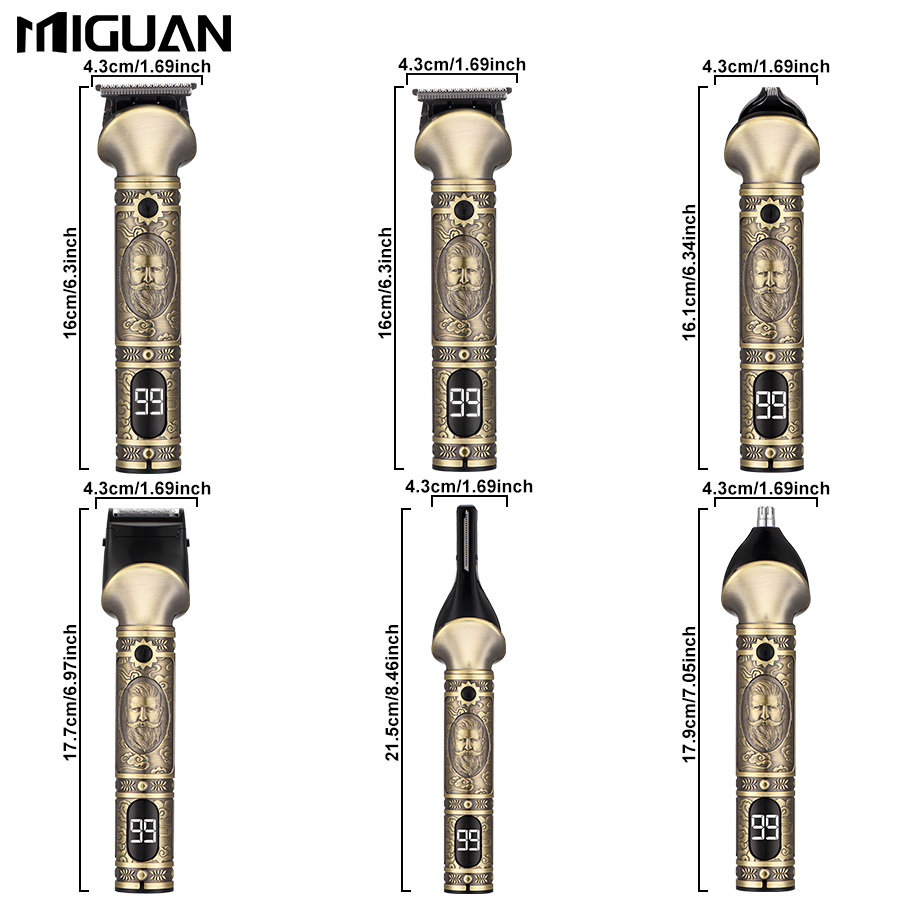 Hair Clippers and 6-in-1 Beard - Mens Grooming Barber ulasan dan harga