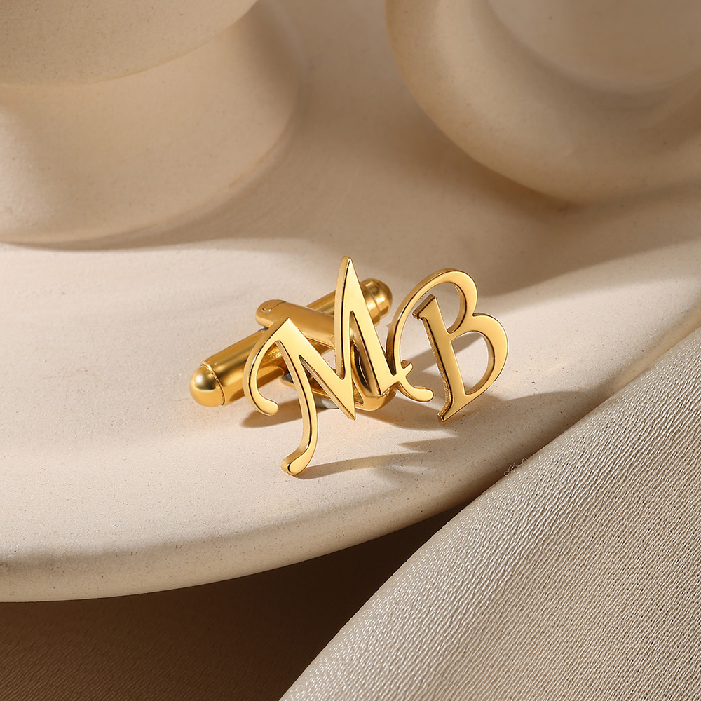 Customized Initial Letter Cuff - Men'S Grooming Gifts ulasan dan harga