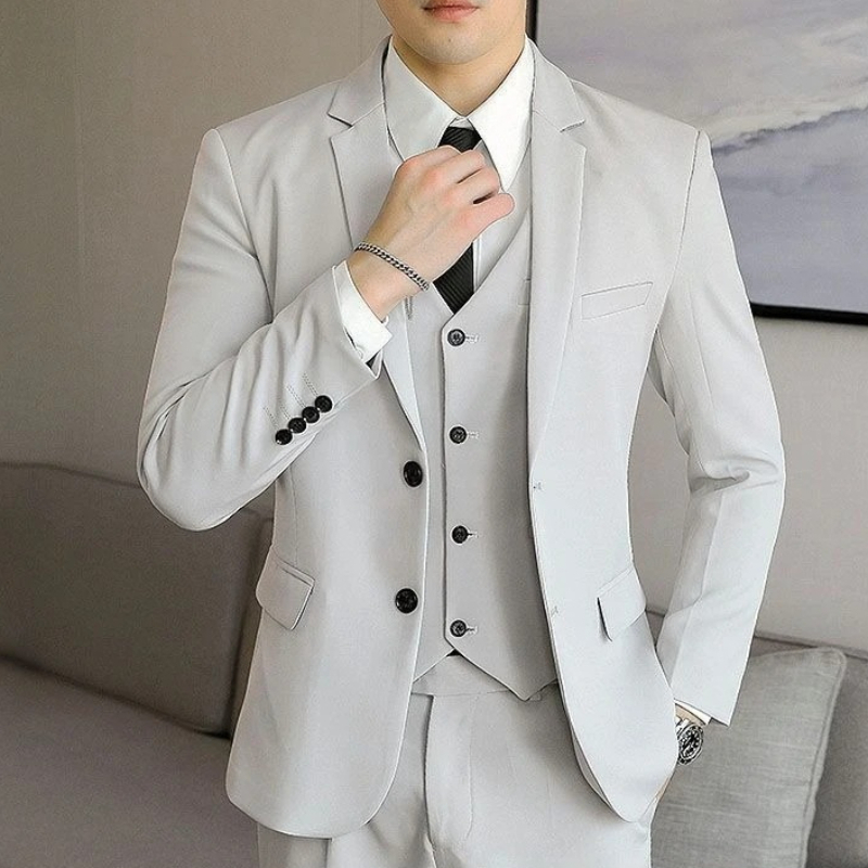 Slim Fit Korean Style Men Blaz - Men'S Grooming And Style ulasan dan harga