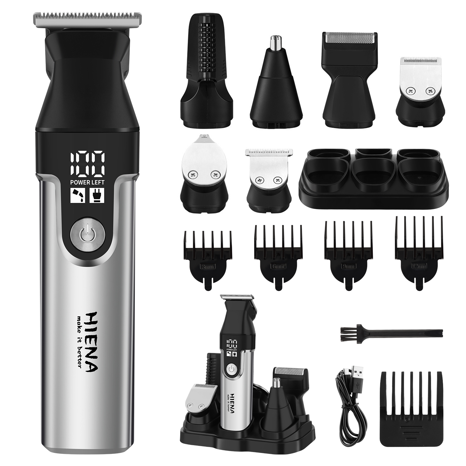 HIENA Professional Multifuncti - Mens Grooming Barber ulasan dan harga